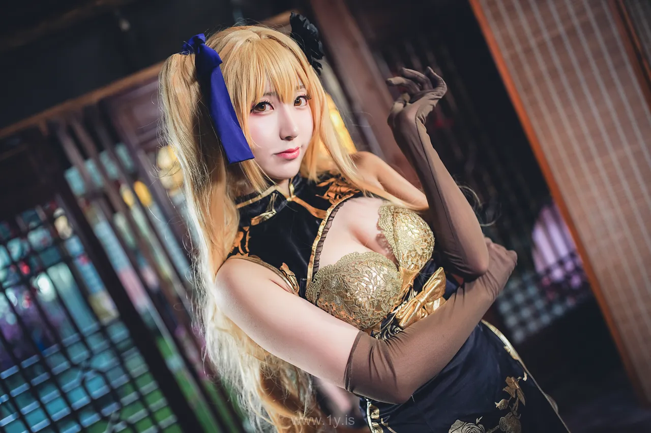 Coser@黑川 NO.018 Irresistible Asian Homebody Girl 金莲